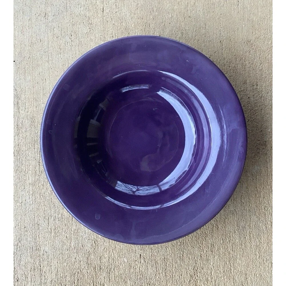 Tabletops BARCELONA LAVENDER Rim Soup bowl  10